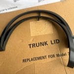 Накладка арки крыла переднего левого для Nissan Rogue Sport 2017-2022 (63811-6MA0A)