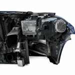 Передняя часть Морда в сборе BMW 3 G20 M-пакет (дорестайлинг) + Радиаторы вид сзади