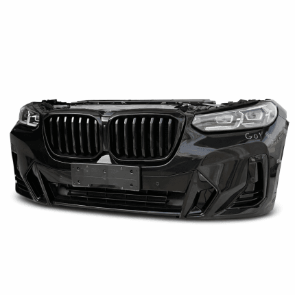 Передняя часть Морда в сборе BMW X3 G01 X4 G02 LCI (рестайлинг) M-пакет + Радиаторы вид сбоку