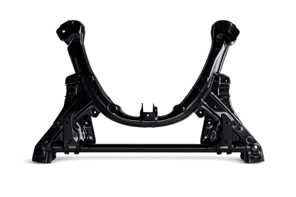 Передний подрамник Tesla Model 3 Model Y Highland Juniper — 1044531-00-B вид сверху